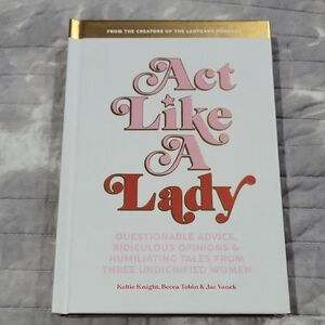 Act Like a Lady Hardcover Book